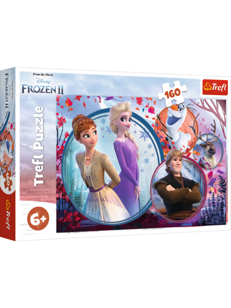 Пазли Trefl "Пригоди сестер" 160 елементів серії Disney 41х28 см 15374