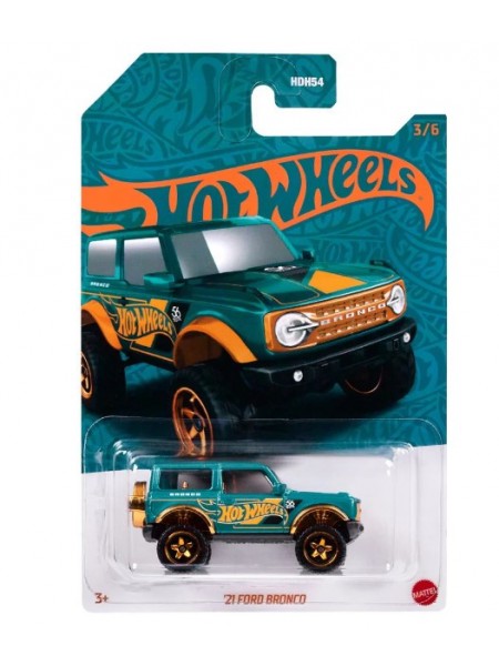 Машинка Перлинна та хромовані Hot Wheels HDH54 Різнобарвна (194735209095)