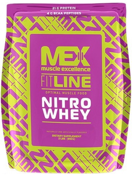 Протеин MEX Nutrition Nitro Whey 910 g /30 servings/ Strawberry