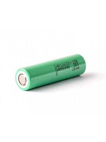Акумулятор 18650 Samsung 25R 2500 mah 20 А (az001-R-hbr)