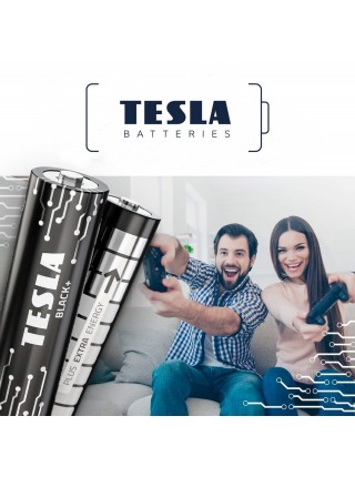 Батарейки Tesla AAA BLACK+ LR03 / BLISTER FOIL 2 шт.