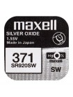 Батарейка Maxell "таблетка" SR371/920SW 1 шт./пач.