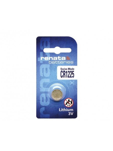 Батарейка RENATA CR1225 Lithium, 3V, 1х1 шт.