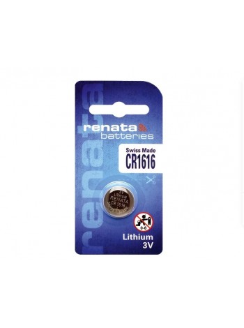 Батарейка RENATA CR1616 Lithium, 3V, 1х1 шт.