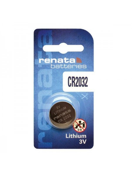 Батарейка RENATA CR2032 Lithium, 3V, 1х1 шт.