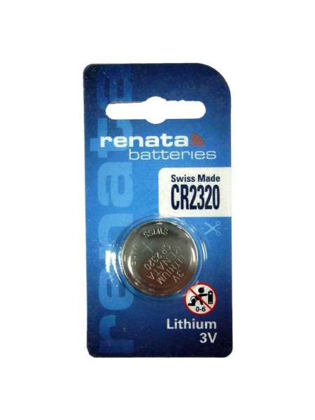 Батарейка RENATA CR2320 Lithium, 3V, 1х1 шт.