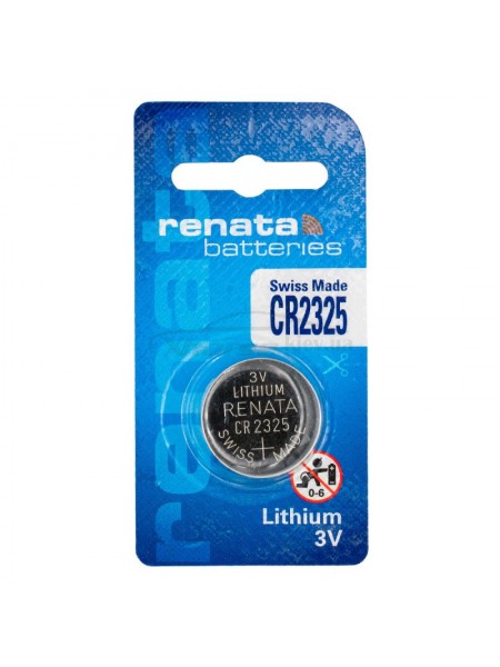 Батарейка RENATA CR2325 Lithium, 3V, 1х1 шт.
