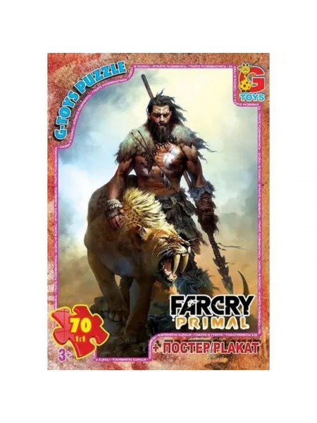 Пазли дитячі "Far Cry". Тваринний світ" G-Toys FCP04 70 елементів