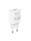 Мережевий зарядний пристрій для Avantis A820 (1USB/2.4A) — білий
