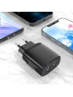 Мережевий зарядний пристрій Aspor A811 (2USB/2.4A) — чорний