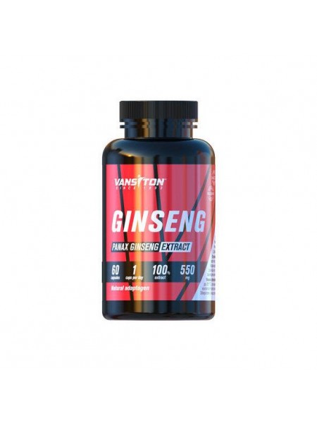 Енергетик Vansiton Ginseng 550 mg 60 Caps
