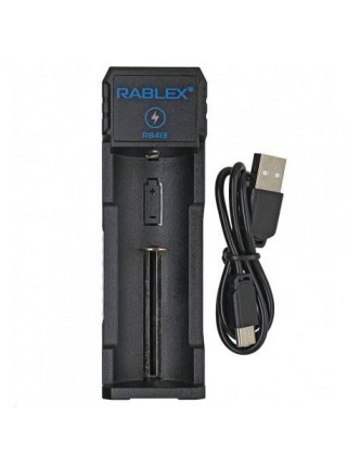 Зарядний пристрій для Li-ion акумуляторів Rablex RB413 2A Type-C