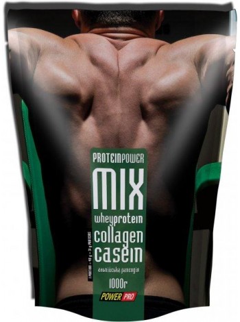 Протеїн Power Pro Protein Mix 1000 g /25 servings / Альпійські трави