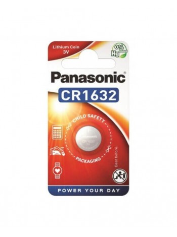 Батарейка Panasonic CR 1632 Lithium 1 (CR-1632EL/1B)
