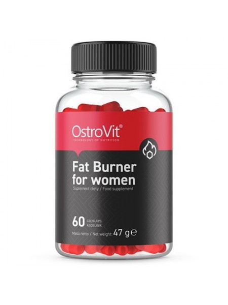 Комплексний жироспалювач OstroVit Fat Burner for Women 60 Tabs