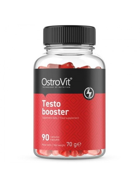 Тестостеровий бустер OstroVit Testo Booster 90 Caps