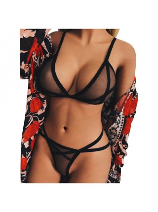 Еротичний комплект у сіточку We Love 3XL Чорний (black_3xl_DLSC625)