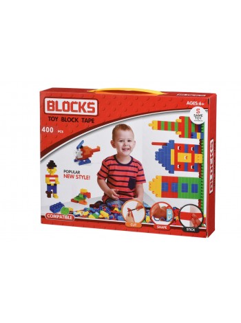 Конструктор блоковий Same Toy BLOCKS Toy Block Tape 400 деталей