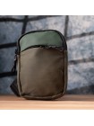 Невелика слінг сумка для подорожей із якісного текстилю Vintage 22871 Зелений