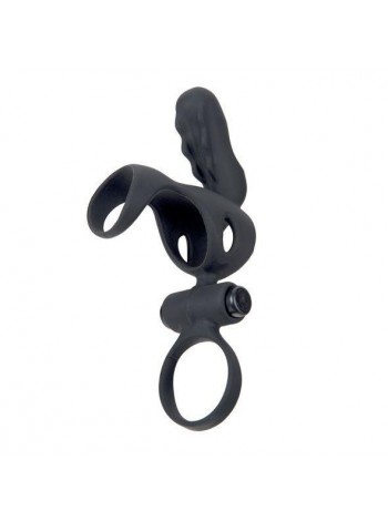 Ерекційне кільце 4 в 1 Spartacus R з вібрацією (AD30639)