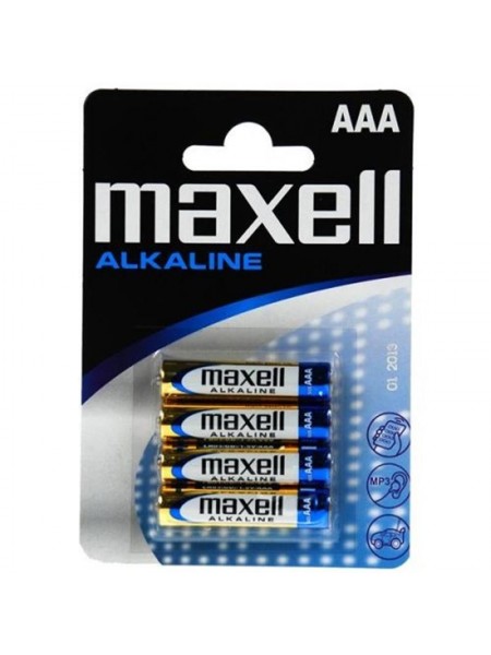 Батарейка Maxell AAA/LR03 BL 4 шт.