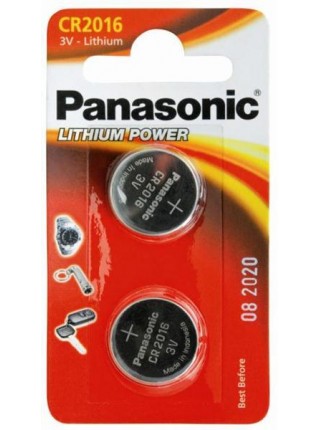 Батарейка Panasonic CR 2016 BL 2 шт.