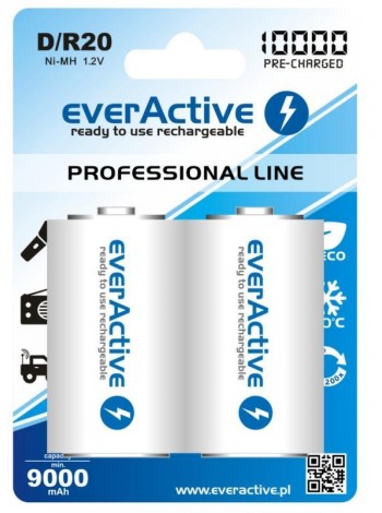 Акумулятор everActive D/HR20 10000 mAh BL 2 шт.
