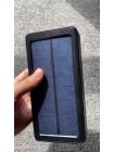 УМБ Power Bank Solar 30000 mAh + ліхтарик із сонячною панеллю PS-900 Вологозахищений Чорний (PS-90030)