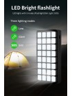УМБ Power Bank Solar 30000 mAh + ліхтарик із сонячною панеллю PS-900 Вологозахищений Чорний (PS-90030)