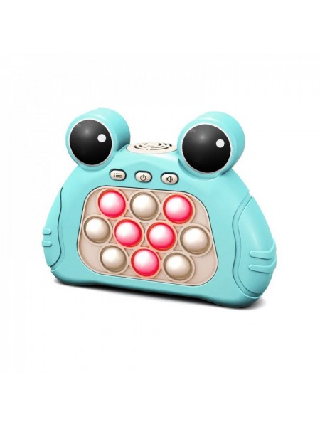 Електронний Поп Іт Про Інтерактивний 4 Режими + підсвічування Pop It Pro SV Toys Жаба (642)