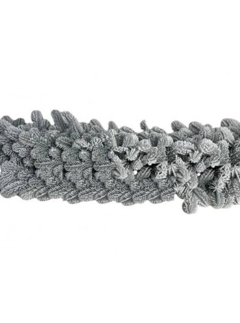 Хвойна лита гірлянда No Brand Елітна засніжена 1.5 м