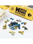 Дерев'яні пазли Wortex Woods Абстракція фарбами 20x30 см 126 елементи лабіринт PZL31014S