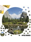 Дерев'яні пазли Wortex Woods Йосемітська долина 30х30 см 188 елементи амеби PZL10002