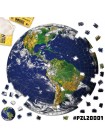 Дерев'яні пазли Wortex Woods Земля 30х30 см 188 елементи амеби PZL20001