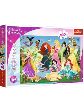 Пазли Trefl "Чарівні принцеси" 100 елементів серії Disney 41х28 см. 16417