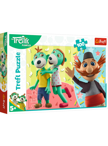 Пазли Trefl "Трефлики та Дядя" 100 елементів 41х28 см 16388