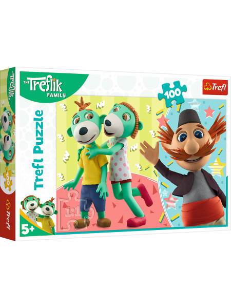 Пазли Trefl "Трефлики та Дядя" 100 елементів 41х28 см 16388
