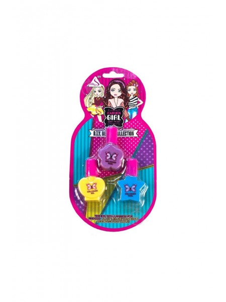 Набір дитячої косметики Qunxing Toys 20х10х1,5 см Різнобарвний ЦБ-00109490 (SKT000435992)