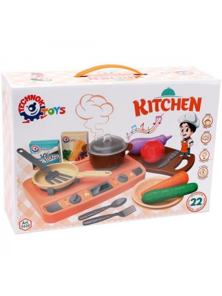 Іграшка Technok Toys Кухня 33х23х10.6 см Різнобарвний ЦБ-00132336 (SKT000473169)