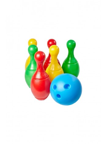 Набір для гри в боулінг Technok Toys 29х29х28 см Різнобарвний ЦБ-00112811 (SKT000440955)