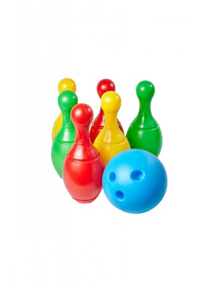Набір для гри в боулінг Technok Toys 29х29х28 см Різнобарвний ЦБ-00112811 (SKT000440955)