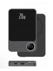 УМБ магнітна Mag Save з бездротовою зарядкою 10000 mAh 20 Вт для iPhone Сірий (Q920WPlus) Power