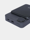 УМБ магнітна Mag Save з бездротовою зарядкою 10000 mAh 20 Вт для iPhone Сірий (Q920WPlus) Power
