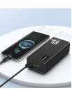 УМБ 30000mAh 65 Вт 0,6 кг для ноутбука швидке заряджання Quick Charge M16 Чорний (PD65W) PD
