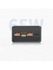 УМБ 30000mAh 65 Вт 0,6 кг для ноутбука швидке заряджання Quick Charge M16 Чорний (PD65W) PD