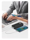 УМБ 30000mAh 65 Вт 0,6 кг для ноутбука швидке заряджання Quick Charge M16 Чорний (PD65W) PD