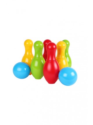 Іграшка Technok Toys Набір для гри в боулінг 8 шт Різнобарвний ЦБ-00111416 (SKT000438840)