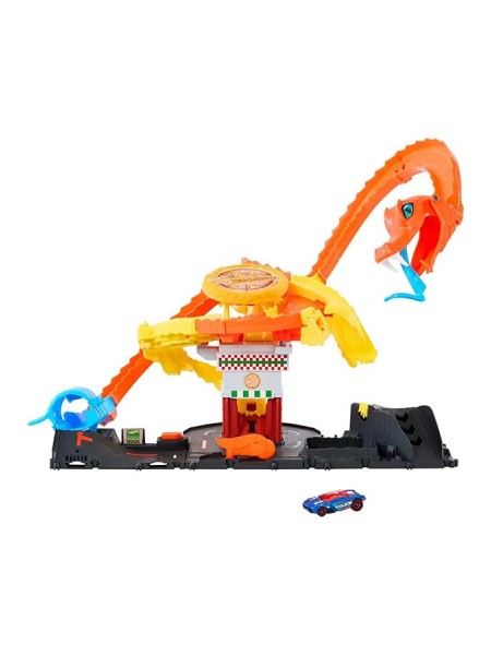 Ігровий набір Hot Wheels Атака кобри 11х31х26 см Різнобарвний ЦБ-00247177 (SKT000986319)