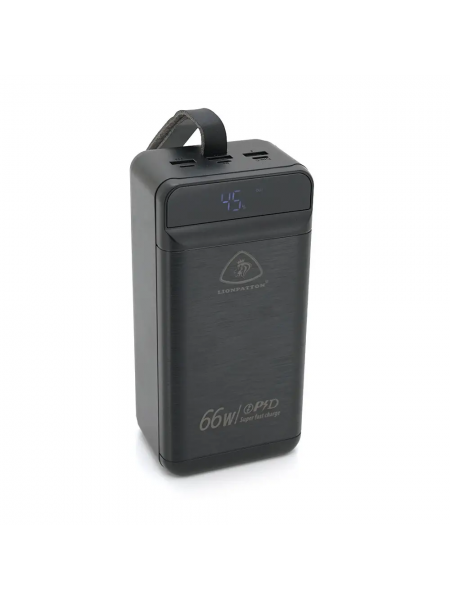 Універсальна зарядна батарея Power Bank LionPatton 60000Mah Чорний