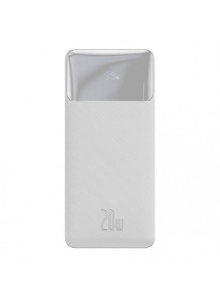 Power bank BASEUS Bipow Digital Display 20000 mAh Білий